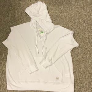 NWT Michael Kors Cozy Logo Hoodie - Large